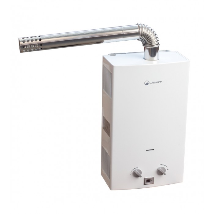 Газовая колонка WERT 10LT с турбо вытяжкой